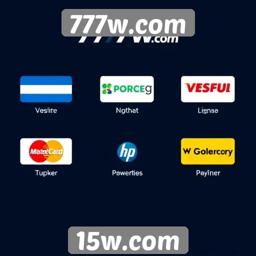 Métodos de pagamento aceitos pelo 777w.com
