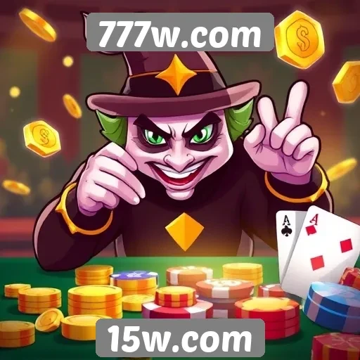 Variedade de jogos disponíveis em 777w.com